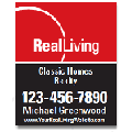 Real Living Replacement Signs ANY 30X24_2C_74 real estate sign