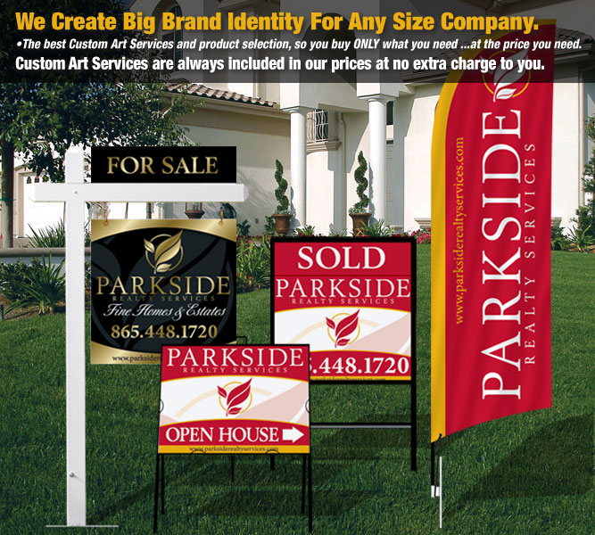 real estate signs