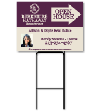 Berkshire Hathaway HomeServices Step-In Open House & Directional Signs