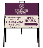 Berkshire Hathaway HomeServices A Frame Signs