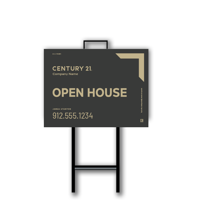 CENTURY 21 Fold-Over Directional Signs