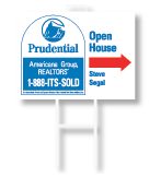 Prudential Step-In Open House & Directional Signs