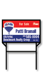 REMAX Single Rider Yard Sign