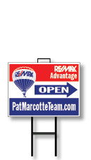 REMAX Step-In Open House Sign