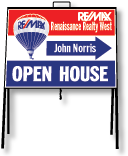REMAX Open House A-Frame Signs
